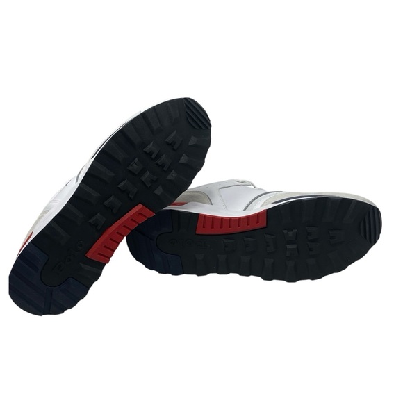Polo Ralph Lauren Trackster 200 Sneakers Men’s Size 14 White, Blue & Red NWOB - Picture 11 of 12